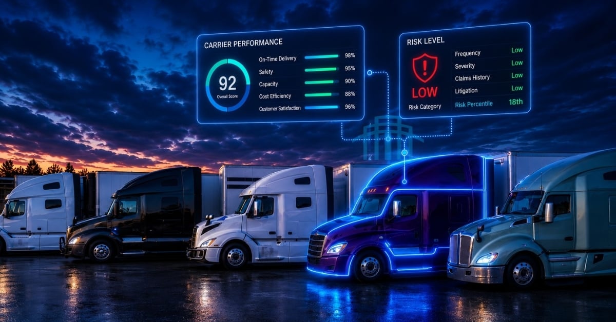 Carrier Selection and Freight Execution Governance